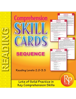 Comprehension Skill Cards - Sequence (RL 2.0-3.5) Comprehension Skill Cards - Sequence (RL 2.0-3.5)