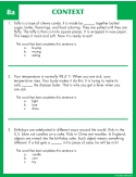 Comprehension Skill Cards - Finding Context (RL 2.0-3.5)