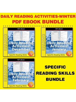 WINTER Daily Reading Activities Set - Short Nonfiction Passages - Historical Facts WINTER Daily Reading Activities Set - Short Nonfiction Passages - Historical Facts