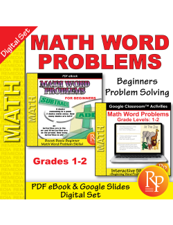 Math Word Problems - PDF Google BUNDLE: Easy - Fun - Interactive - Activities Math Word Problems - PDF Google BUNDLE: Easy - Fun - Interactive - Activities