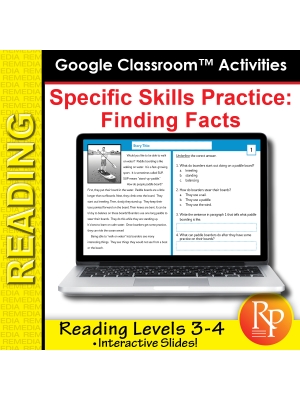 Google Classroom™ Activities: Finding the Facts: Distance Learning Google Classroom™ Activities: Finding the Facts: Distance Learning