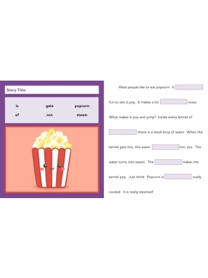 Cloze Reading & Comprehension: For Google Classroom™ Rdg level 2-3 Cloze Reading & Comprehension: For Google Classroom™ Rdg level 2-3