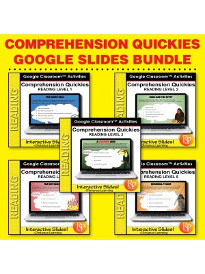 Google Slides Comprehension Quickies: Classroom Differentiation Reading Set Google Slides Comprehension Quickies: Classroom Differentiation Reading Set