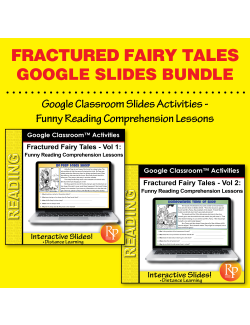 Fractured Fairy Tales Bundle - GOOGLE SLIDES VERSIONS