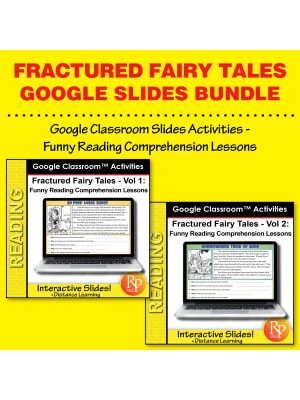 Fractured Fairy Tales Bundle - GOOGLE SLIDES VERSIONS Fractured Fairy Tales Bundle - GOOGLE SLIDES VERSIONS