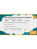 Daily Language Quickies Grade 3 (part 1 & part 2) Google Classroom Version