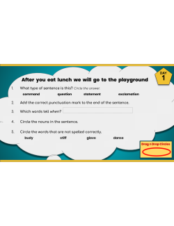 Daily Language Quickies Grade 3 (part 1 & part 2) Google Classroom Version Daily Language Quickies Grade 3 (part 1 & part 2) Google Classroom Version