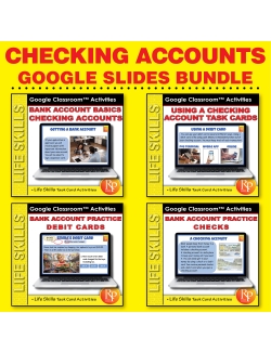 Bank Account Basics GOOGLE SLIDES SET: Checking Account - Debit & Credit Card Activities Bank Account Basics GOOGLE SLIDES SET: Checking Account - Debit & Credit Card Activities