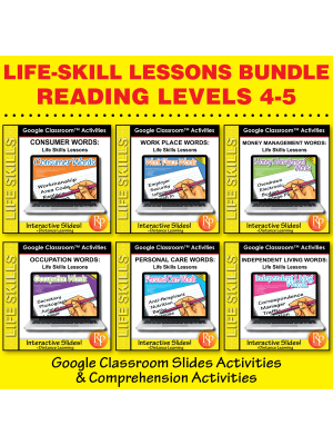 Google Slides: LIFE-SKILLS LESSONS: ESSENTIAL VOCABULARY BUNDLE Google Slides: LIFE-SKILLS LESSONS: ESSENTIAL VOCABULARY BUNDLE