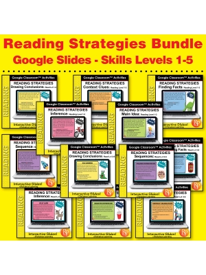 Specific Reading Strategies SET! **200 SKILL-SPECIFIC GOOGLE SLIDES** Specific Reading Strategies SET! **200 SKILL-SPECIFIC GOOGLE SLIDES**