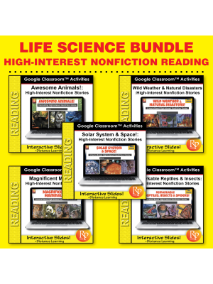 SCIENCE READING & COMPREHENSION ACTIVITIES - GOOGLE CLASSROOM LESSONS SCIENCE READING & COMPREHENSION ACTIVITIES - GOOGLE CLASSROOM LESSONS