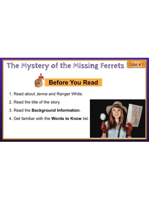 12 Mini Mysteries & Scaffolded Reading Activities (Cases 1-12) Google Classroom Set 12 Mini Mysteries & Scaffolded Reading Activities (Cases 1-12) Google Classroom Set