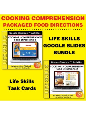 Packaged Food Directions GOOGLE SLIDES SET Packaged Food Directions GOOGLE SLIDES SET