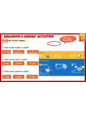 Packaged Food Directions GOOGLE SLIDES SET Packaged Food Directions GOOGLE SLIDES SET