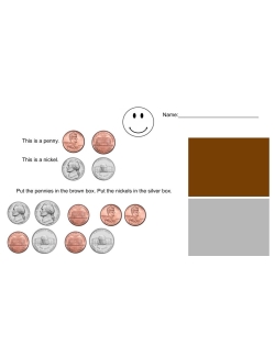 Recognizing Coins &amp; Money: Google Classroom™ Slides 