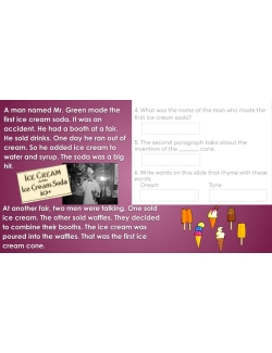 HIGH INTEREST READING Wonder Stories Lvl 2.2 Google Slides | Distance Learning