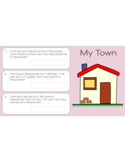 Google Classroom Activities: Math Word Problems Grades 3-4 | Distance Learning