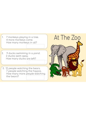 Google Classroom Activities: Math Word Problems Grades 1-2 | Distance Learning Google Classroom Activities: Math Word Problems Grades 1-2 | Distance Learning