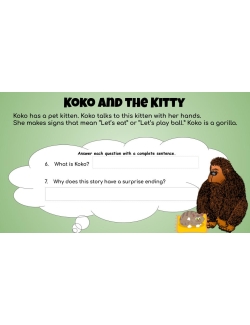 Google Classroom: Comprehension Quickies Reading Level 2 | Distance Learning