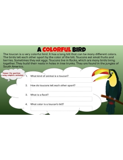 Google Slides: Comprehension Quickies Reading Level 3 | Distance Learning