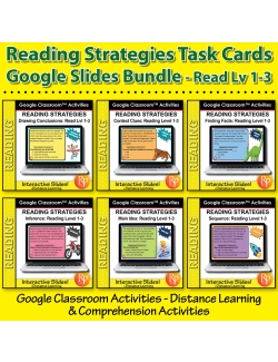 Google Slides SET! Specific Reading Strategies & Skills | Distance Learning Google Slides SET! Specific Reading Strategies & Skills | Distance Learning