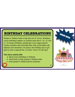 Google Classroom: Main Idea Reading Strategies (Rdg Lvl 3-5) Distance Learning