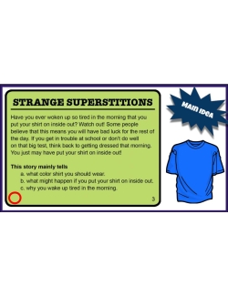 Google Classroom: Main Idea Reading Strategies (Rdg Lvl 3-5) Distance Learning