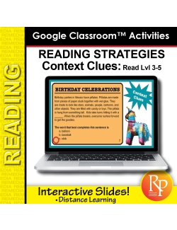Context Clues Reading Strategies Reading Level 3-5 Context Clues Reading Strategies Reading Level 3-5