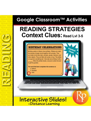 Context Clues Reading Strategies Reading Level 3-5 Context Clues Reading Strategies Reading Level 3-5