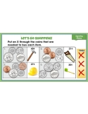 MONEY 2: LIFE SKILLS MATH GOOGLE SLIDES- COINS, DOLLARS, COUNTING, SHOPPING