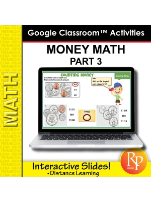 Money 3: LIFE SKILLS MATH GOOGLE SLIDES-Counting, Spending, Shopping Word Problems Money 3: LIFE SKILLS MATH GOOGLE SLIDES-Counting, Spending, Shopping Word Problems