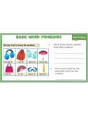 Money 3: LIFE SKILLS MATH GOOGLE SLIDES-Counting, Spending, Shopping Word Problems