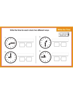 Google Classroom: Clocks Time Concepts