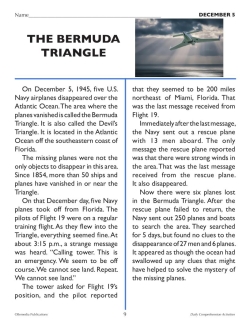 DECEMBER - DAILY READING COMPREHENSION &quot;This Day in History&quot; Google Slide Lessons