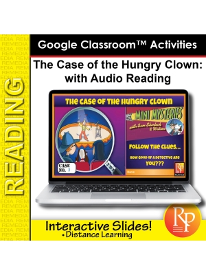 Multimedia Google Activities: MINI MYSTERIES - The Case of the Hungry Clown Multimedia Google Activities: MINI MYSTERIES - The Case of the Hungry Clown