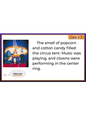 Multimedia Google Activities: MINI MYSTERIES - The Case of the Hungry Clown Multimedia Google Activities: MINI MYSTERIES - The Case of the Hungry Clown