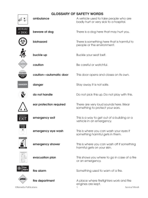 Essential Vocabulary - Survival Words Google Classroom Version Essential Vocabulary - Survival Words Google Classroom Version