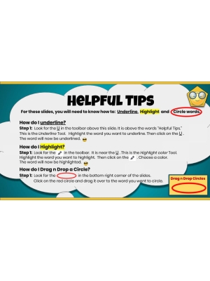 Daily Language Quickies Grade 3 (Part 2) Google Classroom Version