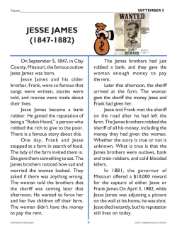 SEPTEMBER - DAILY READING COMPREHENSION &quot;This Day in History&quot; Google Slide Lessons