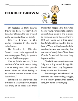 OCTOBER - DAILY READING COMPREHENSION &quot;This Day in History&quot; Google Slide Lessons