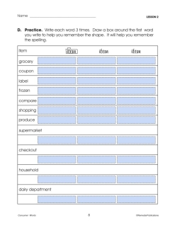 Google Classroom Activities: Consumer Words - Life Skills Lessons Google Classroom Activities: Consumer Words - Life Skills Lessons