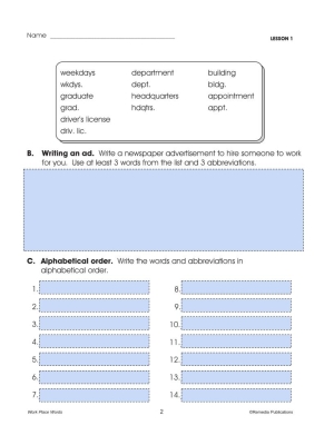 Google Classroom Activities: Work Place Words - Life-Skills Lessons Google Classroom Activities: Work Place Words - Life-Skills Lessons