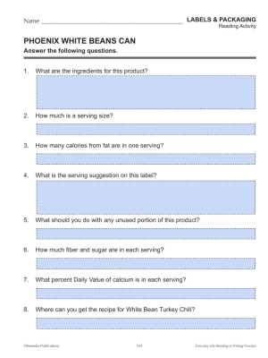 Google Slides: Labels and Packaging - Everyday-Life Reading & Writing Practice Google Slides: Labels and Packaging - Everyday-Life Reading & Writing Practice