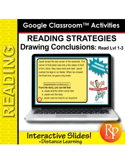 Google Classroom: Drawing Conclusions - Reading Strategies | Distance Learning Google Classroom: Drawing Conclusions - Reading Strategies | Distance Learning