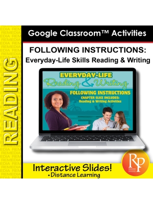 Google Slides: Following Instructions - Everyday-Life Reading & Writing Practice Google Slides: Following Instructions - Everyday-Life Reading & Writing Practice