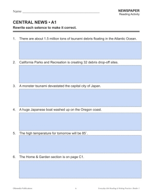 Google Slides: Using Newspapers - Everyday-Life Reading & Writing Practice Google Slides: Using Newspapers - Everyday-Life Reading & Writing Practice