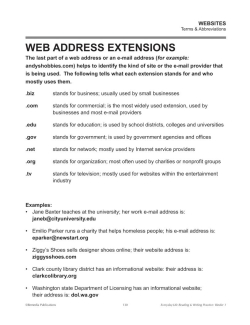 Google Slides: Using Websites and Emails - Everyday-Life Reading &amp; Writing Practice