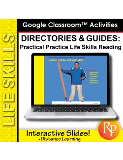 Google Slides: DIRECTORIES &amp; GUIDES: Practical Practice Reading &amp; Life Skills