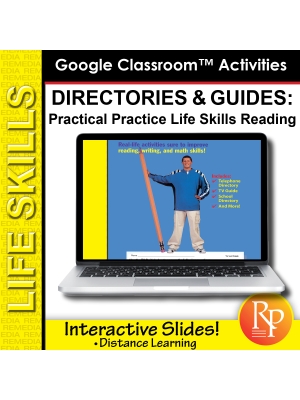 Google Slides: DIRECTORIES & GUIDES: Practical Practice Reading & Life Skills Google Slides: DIRECTORIES & GUIDES: Practical Practice Reading & Life Skills
