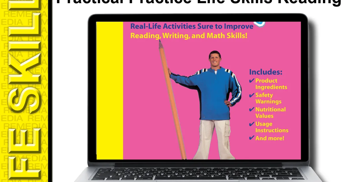 Google Slides: LABELS & PACKAGES: Practical Practice Reading & Life Skills